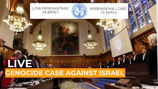 ICJ  interim ruling on genocide case against Israel -  Live