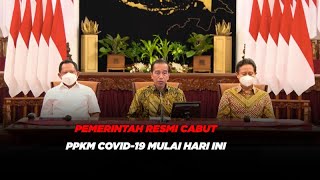 Pemerintah Resmi Cabut PPKM COVID-19 Mulai Hari Ini #iNewsPagi 31/12