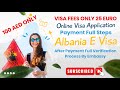 How to Pay Albania e-Visa Fee Online | Complete Guide Step by Step