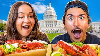 Eating Lobster at The WHITE HOUSE... (IT'S HUGE)