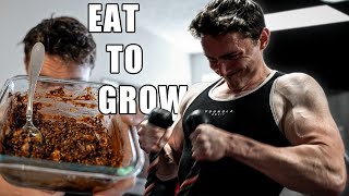 DIET TO BUILD MUSCLE | FULL DAY OF EATING 3000 CALORIES
