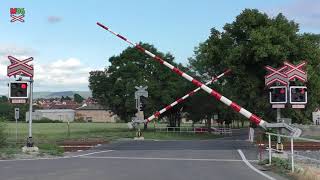 Železniční přejezd Lochovice - 22.6.2021 / Czech railroad crossing