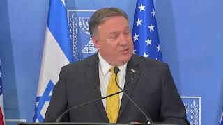 US 'deeply concerned' about Iran: Pompeo