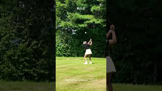 [배소현]프로 흔들림 없는 최고의 드라이버 스윙  #golf #골프스윙 #배소현프로