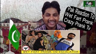 Pak Reaction To | Wet F@rt Prank on Escalator | Prank in Pakistan | NH Reaction Tv