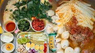 ស៊ុបតុងយុាំមីសួ Soup Tong Yum