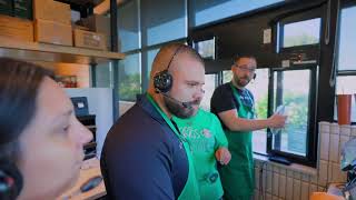 We hosted Coffee with a Cop at Starbucks! City of Los Banos Horizontal