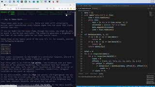 Python Solution for 2021 Advent of Code - Day 9 Part 1 - Smoke Basin