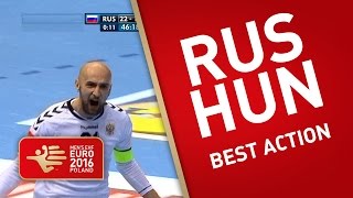 Dibirov's sublime spin sinks Hungary | EHF EURO 2016