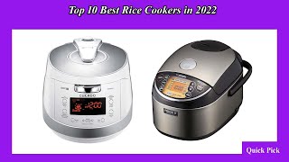 Top 10 Best Rice Cookers in 2022  | New Model Rice Cookers