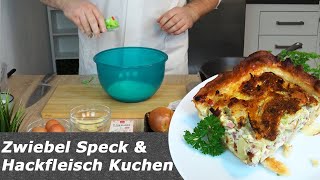 Lecker Zwiebel Hack Kuchen