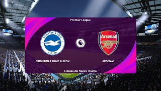 PES 2021 | Brighton vs Arsenal - England Premier League | 29/12/2020 | 1080p 60FPS