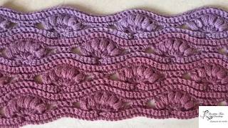 Tuto Motif Pour Etole Couverture Au Crochet
