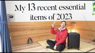 Japanese Minimalist: My 13 recent essential items of 2023