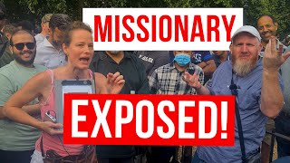 Crazy Christian Tries to Expose Muslim but it Backfires