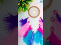 DIY Mini Dream catcher making with bangle  #diy #shorts