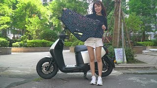 Gogoro 2系列用Gozilla極厚防刮保護套 雙面騎乘版 小恐龍幻彩迷宮 Delight, Rumbler, S2, Cafe Racer, Plus, Deluxe