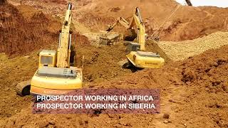 LiuGong Excavator in Gold Mine