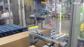 Palletizing cartons with JOULIN Foam Vacuum Gripper