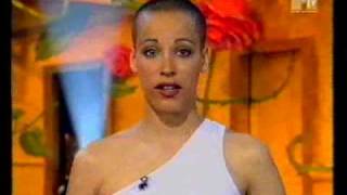 VJ Eden Harel on MTV Europe Select 1997 with a buzzed head (Part 1)