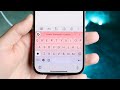 How To Change Background Color On iPhone Keyboard