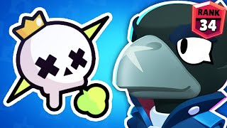 RANK 34 CROW vs NEW UPDATE! (Brawl Stars)