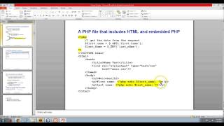 Ch 2 - Embedding PHP in HTML
