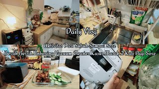 Vlog keseharian ibu rumah tangga.Rumah minimalis.Bersih bersih rumah.Masak menu simpel.Irt produktif