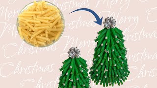 DIY Christmas tree using pasta | Christmas decor idea | DIY Adventure