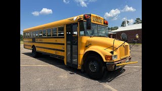 2004 International CE200 65 Passenger School Bus (75,421 Miles Showing)