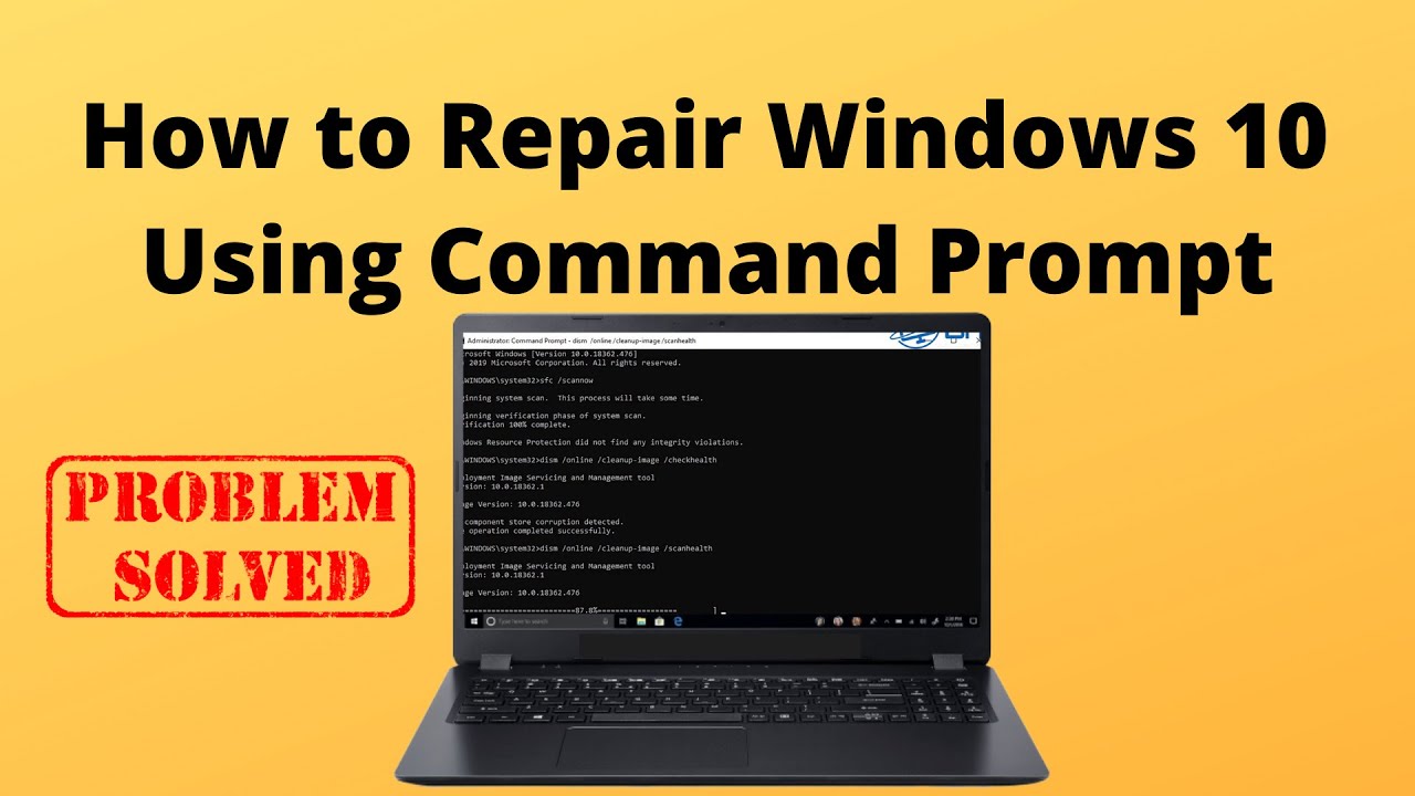 Windows 10 Repair: A Comprehensive Guide To Command Prompt ...