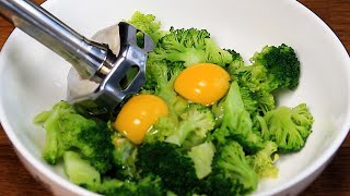 Broccoli with 2 eggs! I've been making this broccoli dish all weekend. Delicious!