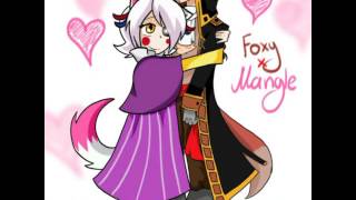 [FNAF HUMAN] Foxy X mangle (Love is in bloom)