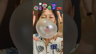 MAKAN BERBAGAI MACAM PERMEN KARET UNIK #asmr #mukbang #shorts #trending #funny #viralvideo #bublegum