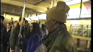 Subway Comedian 2000 NYC