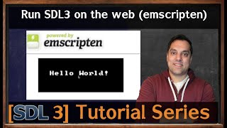 SDL3 with emscripten for the web [SDL3 Episode 2.8]