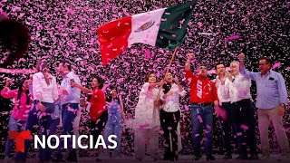 Candidatos a la presidencia de México cerraron sus campañas | Noticias Telemundo