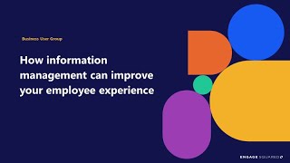 How information management can improve your employee experience with OnePlace Solutions and AvePoint