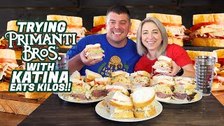 Introducing My Girlfriend To Primanti Bros Sandwiches!!