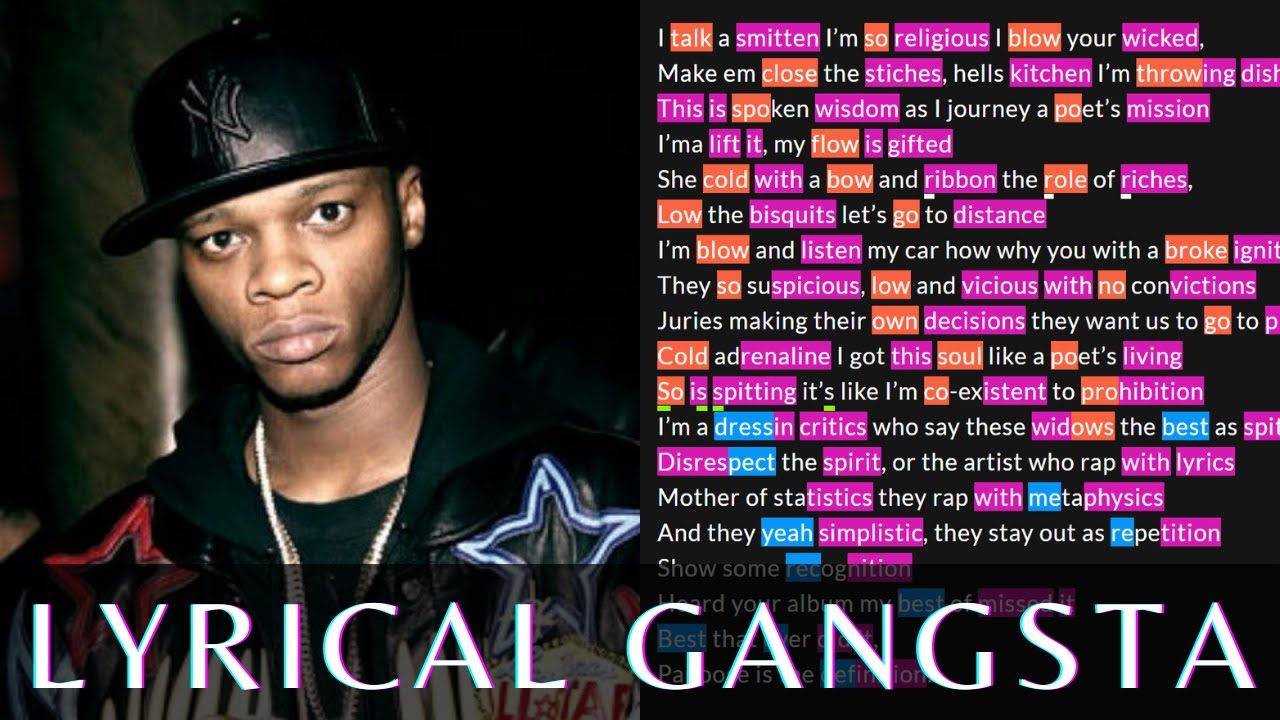 Papoose - Lyrical Gangsta | Lyrics, Rhymes Highlighted - YouTube