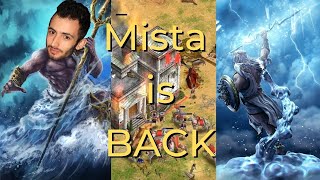 Skady (Zeus) vs Mista (Poseidon) | MISTA IS BACK #aom #aoe #ageofmythology