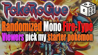 Randomized Mono Fire-Type | PokeRogue Challenge