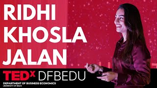 Democratizing Design for Sustainable Future | Ridhi Khosla Jalan | TEDxDFBEDU