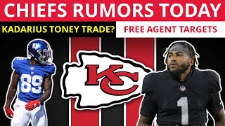 Chiefs Trade Rumors On Kadarius Toney + Top 10 Free Agent Targets Before NFL Draft Ft DeSean Jackson