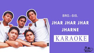 Jhar Jhar Jhar Jharne - Nepali Karaoke - Creative Brothers