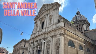 Look inside Sant'Andrea della Valle in Rome 2023