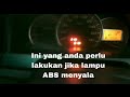 Cara menyelesaikan masalah lampu ABS menyala