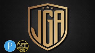 JGA Logo Design Tutorial in PixelLab | Uragon Tips