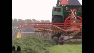 www.trekkertrekker.nl - Gras ruggen met Melkveehouderij van Eert