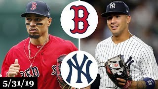 Boston Red Sox vs New York Yankees - Full Game Highlights | May 31, 2019 | 2019 MLB Season